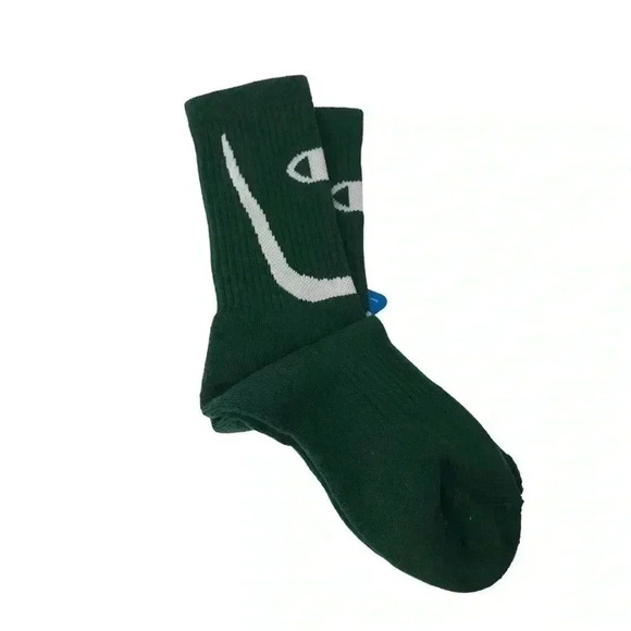 Champion Accessories - CHAMPION SOCKS WOMENS S/M FITS 6-10 ATHLETIC ALL-SPORT CREW DARK GREEN